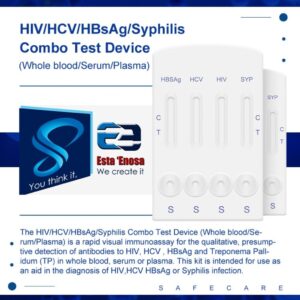 30x HIV/HCV/HBsAg Combo Test Devices